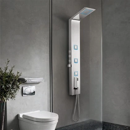 آیا پانل های دوش نیکل برس خورده چسبندگی خوبی روی سر دوش دستی دارند؟